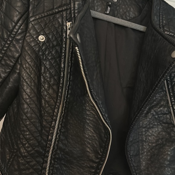 KIIND OF Faux Leather Jacket - Picture 2 of 11
